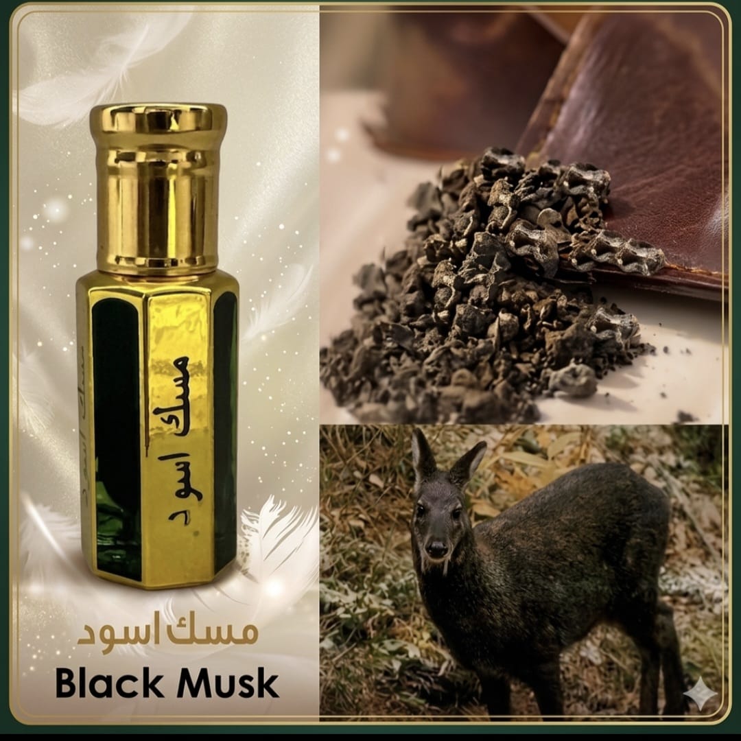 مسك أسود ٦ مل